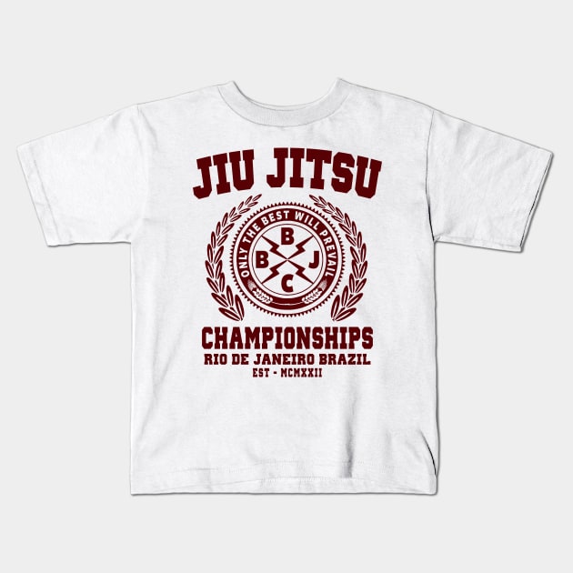 JIU JITSU - JIU JITSU WORLD CHAMPIONSHIPS Kids T-Shirt by Tshirt Samurai